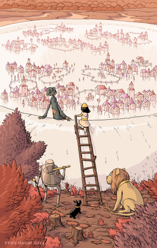 Illustration for article titled These Stunning Illustrations Restore Awe And Wonder To The Wizard Of Oz